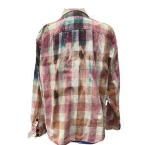 Size X-Large Teal, Purple, Orange & Pink