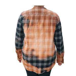 Size Medium Navy Blue & Tan